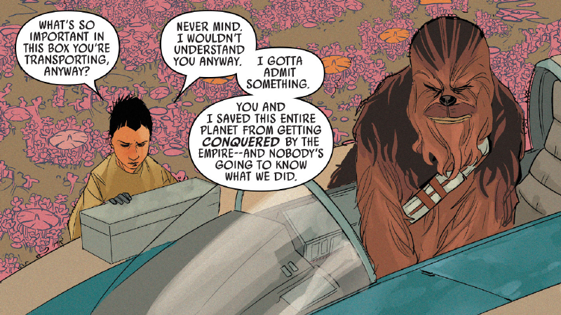 Illustration for article titled Chewbacca Comic Finally Answers A Question Star Wars Fans Have Pondered For Years